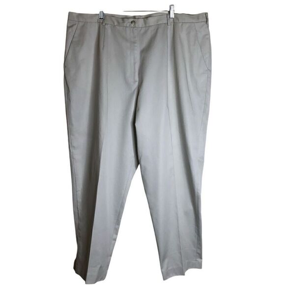 NEW Lands End Light Stone Normcore, Beigecore, Career Twill Pants Size 26W NWT - Picture 1 of 13